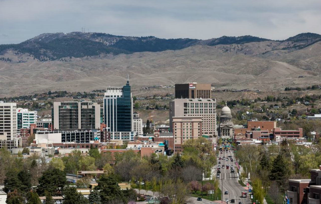 Hampton Inn & Suites Boise-Downtown Exterior foto